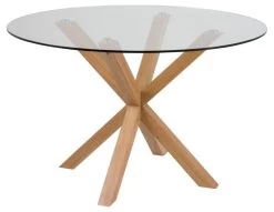 Eettafel Hennie ø119cm - Lichte Eik Decor -Songmics Winkel FC6ACCB4 BF6E 4213 B1BC 17EFC058DC52 c58f