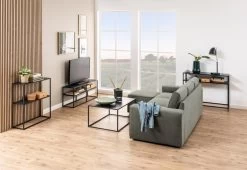 Sidetable Nebas 100cm 1 Legplank - Mat Zwart -Songmics Winkel FF5A2BF3 0627 404E BE99 8BD5F2CF88CC 04a7