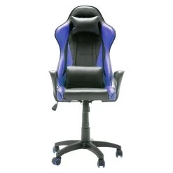 Bureaustoel Flex - Blauw/zwart -Songmics Winkel FLEX 01 FRONT 2 e332