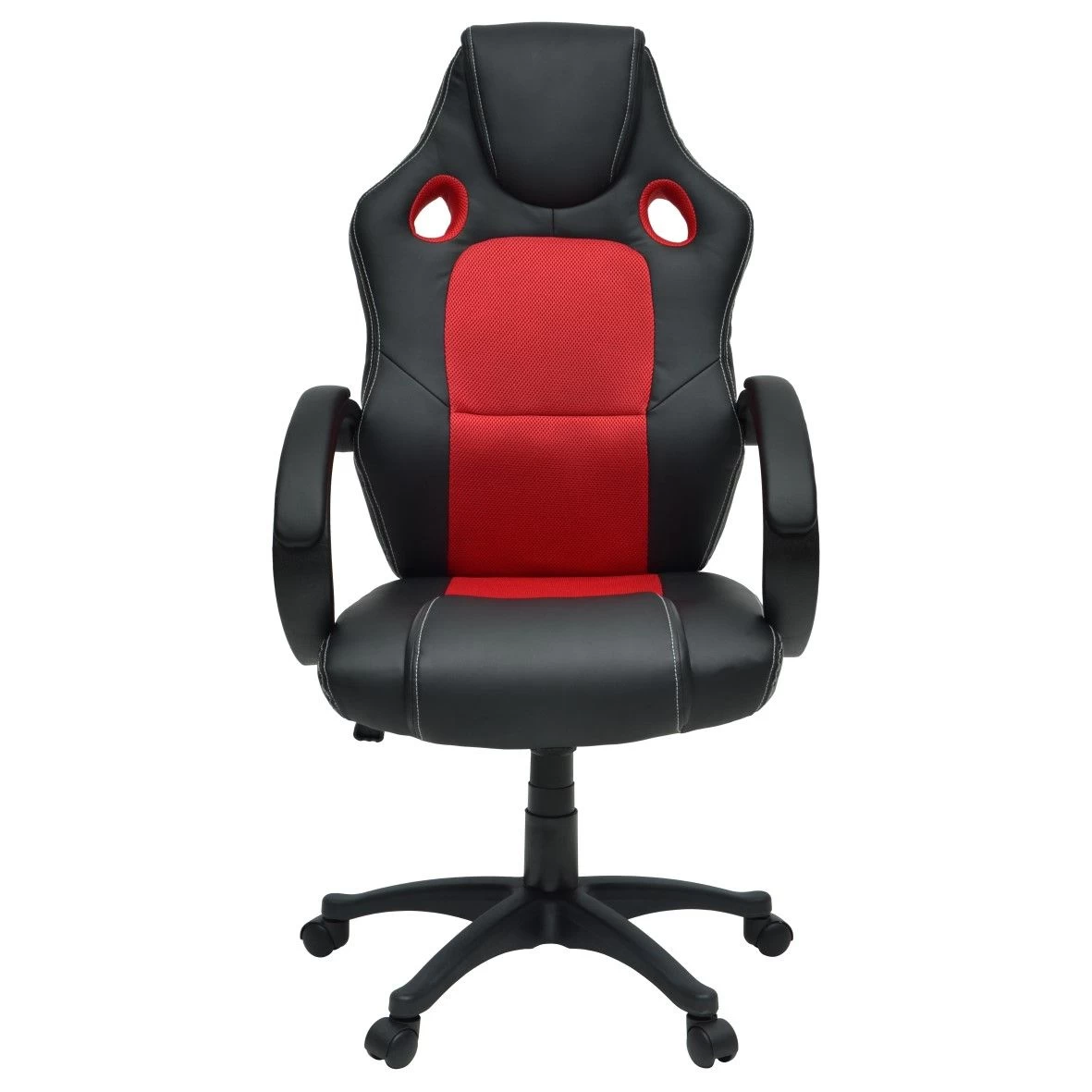 Gamestoel Dizzy - Zwart/rood 4 Gamestoel Dizzy - Zwart/rood - Afbeelding 2