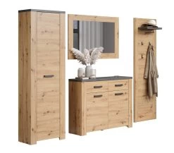 Garderobeset Follow | Paneel, Spiegel, Commode, Kolomkast | Artisan Oak 15 Garderobeset Follow | Paneel, Spiegel, Commode, Kolomkast | Artisan Oak -Songmics Winkel Follow GD 2228 919 E2 dynamisch D Freisteller 20230221 c3dc