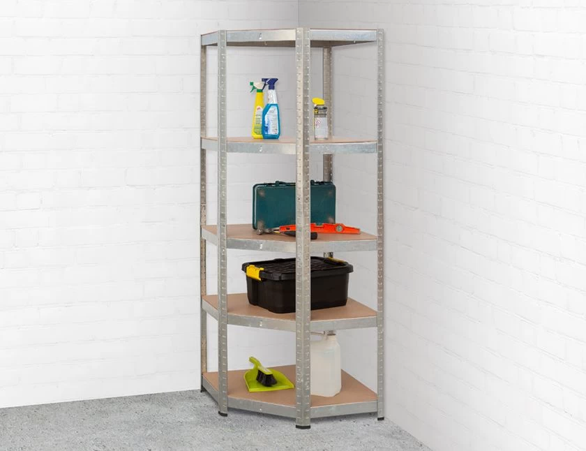 Hoekstellingkast Heavy Duty 175kg 5 Legplanken 8 Hoekstellingkast Heavy Duty 175kg 5 Legplanken - Afbeelding 6