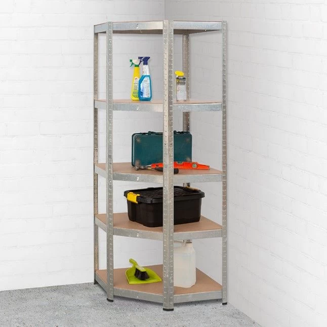 Hoekstellingkast Heavy Duty 175kg 5 Legplanken 3 Hoekstellingkast Heavy Duty 175kg 5 Legplanken