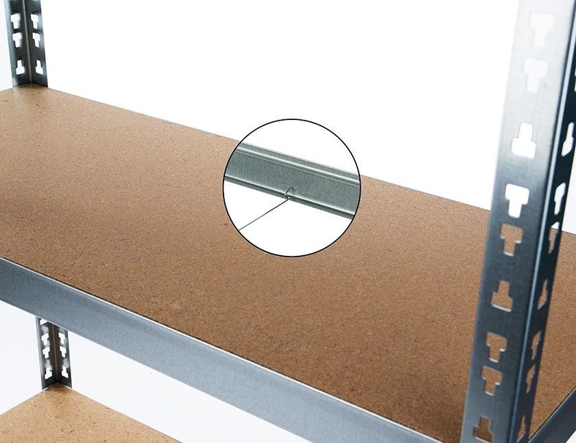 Stellingkast Heavy Duty 300 Kg 5 Legplanken 4 Stellingkast Heavy Duty 300 Kg 5 Legplanken - Afbeelding 2