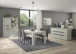 Dressoir Lanthe 190cm, 3 Deuren 1 Lade - Laguna Eik -Songmics Winkel GA ATALANTE COMEDOR CAMB 0f44