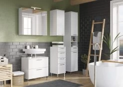 Spiegelkast Artis/Tucker Met Verlichting - Wit 15 Spiegelkast Artis/Tucker Met Verlichting - Wit -Songmics Winkel GW Arvada 84 pe dek b 2f8e