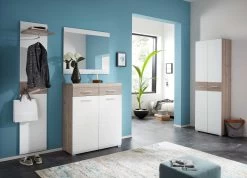 Spiegel Molde 87cm - Wit -Songmics Winkel GW Malou pe dek a f13d