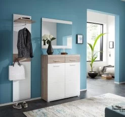 Spiegel Molde 87cm - Wit -Songmics Winkel GW Malou pe dek b effb