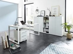 Ladeblok Mouna 3 Lades - Wit -Songmics Winkel GW Monteria pe dek d efcc