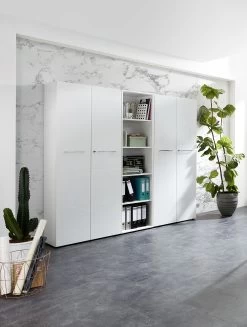 Archiefkast Mouna 80cm - Wit -Songmics Winkel GW Monteria pe dek e a876