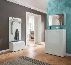 Kapstokpaneel Scifo - Wit 15 Kapstokpaneel Scifo - Wit -Songmics Winkel GW Scalea pe dek g 9328