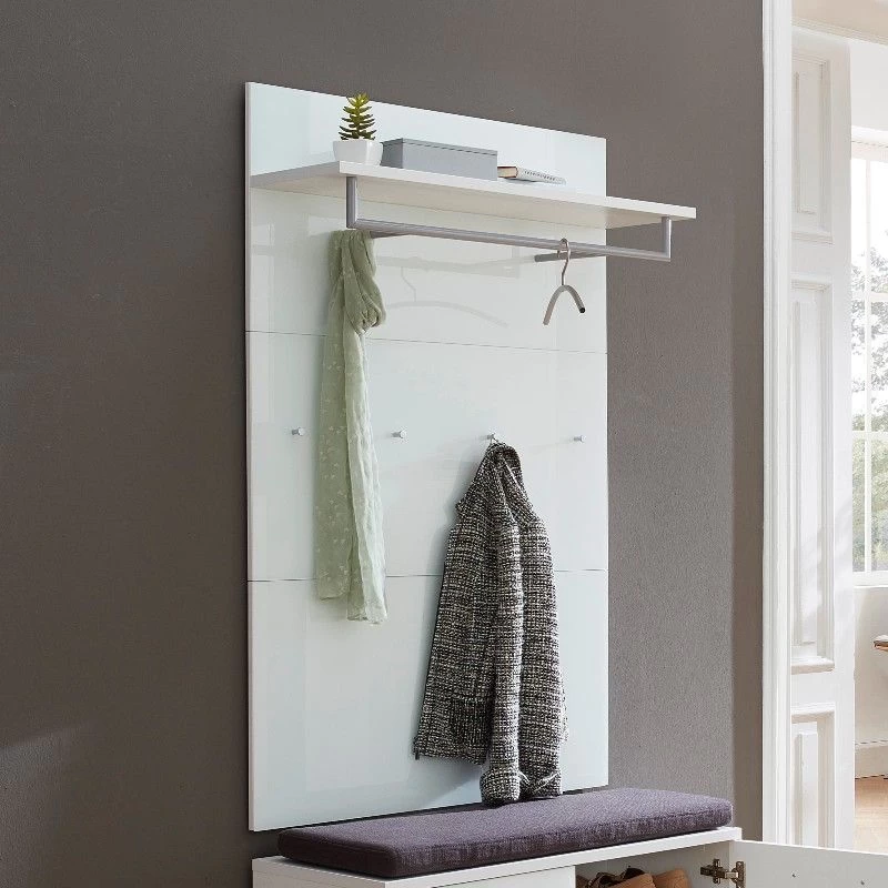 Kapstokpaneel Scifo - Wit 3 Kapstokpaneel Scifo - Wit