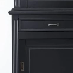 Buffetkast Provence 150cm 4 Deuren & 2 Lades - Zwart/wit -Songmics Winkel HM22BR 3 0126