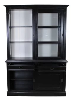 Buffetkast Provence 150cm 4 Deuren & 2 Lades - Zwart/wit -Songmics Winkel HM22BR 2 6900