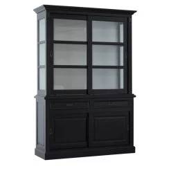 Buffetkast Provence 150cm 4 Deuren & 2 Lades - Zwart/wit -Songmics Winkel HM22BR dbd7