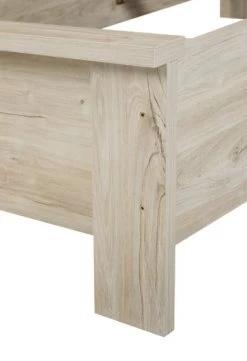 Eenpersoonsbed Angie 90x200cm - Eik Decor -Songmics Winkel IVY bed 1p detail 1 d7ac