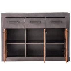 Dressoir Indy | 117 X 37 X 86 Cm | Old Wood-decor -Songmics Winkel Indy KO 1879 866 23 frontal ge f Freisteller 20180803 9e9f