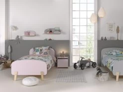 Kiddy Nachttafel Met Opbergruimte - Roze -Songmics Winkel KICO1500 7b60