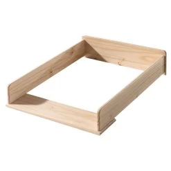 Commode Kiddy 90x72x106cm Met Luierplank 3 Lades - Wit -Songmics Winkel KICO1814 05 2268