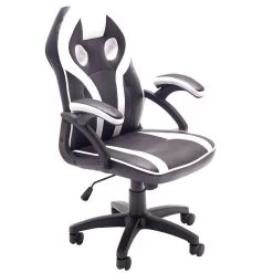 Kinderbureaustoel Kidz - Zwart/wit -Songmics Winkel KIDZ 05 DEMO 2 4e13