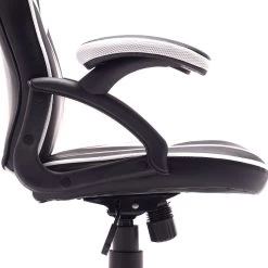 Kinderbureaustoel Kidz - Zwart/wit -Songmics Winkel KIDZ 05 DETAIL 0ef1