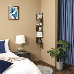 Songmics Wandrek Soraya - Bruin -Songmics Winkel LBC20BX 4 9f35