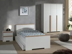 Bed London 90x200 - Wit -Songmics Winkel LDCO0114 c28c