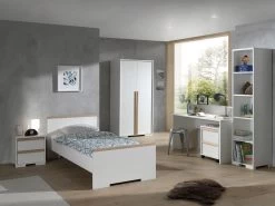 Bed London 90x200 - Wit -Songmics Winkel LDCO0614 6336