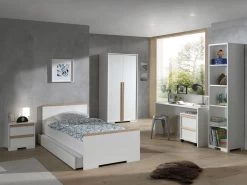 Bed London 90x200 - Wit -Songmics Winkel LDCO0714 b06d