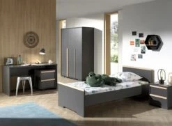 Bed London 90x200 - Antraciet -Songmics Winkel LDCO1080 a776