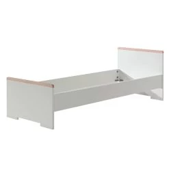 Bed London 90x200cm Met Bedlade - Wit -Songmics Winkel LDCO1614 04 5fc3