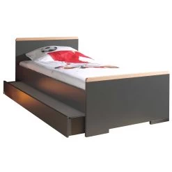 Bed London 90x200 Met Bedlade - Antraciet -Songmics Winkel LDCO1680 01 8d31