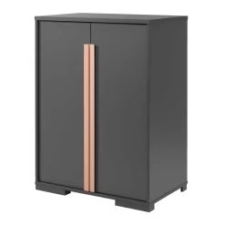 Hoogslaper London 90x200 Met Kast En Bureau - Antraciet -Songmics Winkel LDCO1980 04 52df