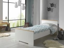 Bed London 90x200 - Wit -Songmics Winkel LDCO5014 0132