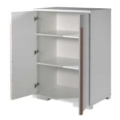 Kinderkledingkast London 98x56x116cm - Wit -Songmics Winkel LDHSKL14 02 79cd