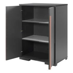 Kinderkledingkast London 98x56x116cm - Antraciet -Songmics Winkel LDHSKL80 03 84b4