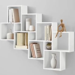 FMD Wandrek Lauren 11 Vakken - Hoogglans Wit