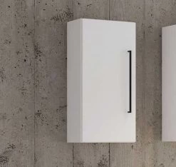 Hangkast Dusan 30cm 1 Deur - Wit