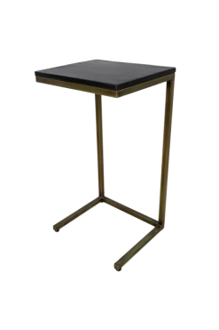 Bijzettafel Finnley 65cm - Zwart/antiek Goud -Songmics Winkel MAN STAB 5 e70d