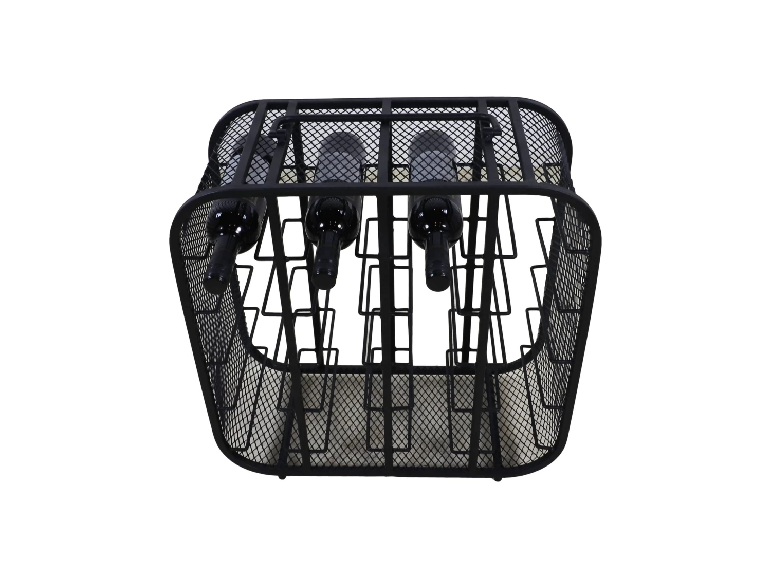 Wijnrek Merlot 12 Flessen - Zwart 6 Wijnrek Merlot 12 Flessen - Zwart - Afbeelding 4