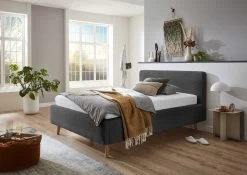 Bed Madras 140x200cm Met Opbergruimte Ribfluweel - Antraciet -Songmics Winkel Mattis BK Poso 34 anthrazit 11112 22 4ee4