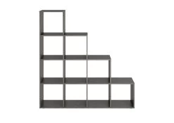 FMD Opbergrek Mega 10 Vakken - Grijs -Songmics Winkel Mega 2 Matera frontal dfdf