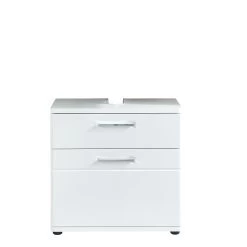 Wastafelmeubel Monte | 60 X 38 X 58 Cm | High Glossy White -Songmics Winkel Monte BD 1956 301 01 frontal Freisteller 20210511 b0a7