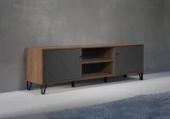 Tv-meubel Montez | 183 X 40 X 56 Cm | Antraciet Front -Songmics Winkel Montez WO 2102 321 C4 dynamisch 20220803 700e