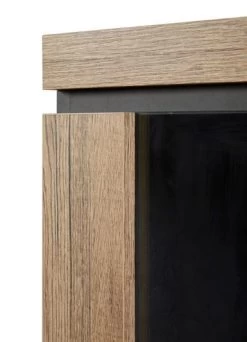 Vitrinekast Netta | 63 X 45 X 182 Cm | Met Ledverlichting | Eiken-design -Songmics Winkel NETO ELX1 detail 7 5661