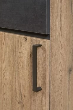 Vitrinekast Netta | 63 X 45 X 182 Cm | Met Ledverlichting | Eiken-design -Songmics Winkel NETO ELX1 detail 9 ec28