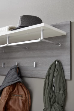 Garderobepaneel Line | 80 X 28 X 40 Cm | Grijs -Songmics Winkel Naamloos 15fe