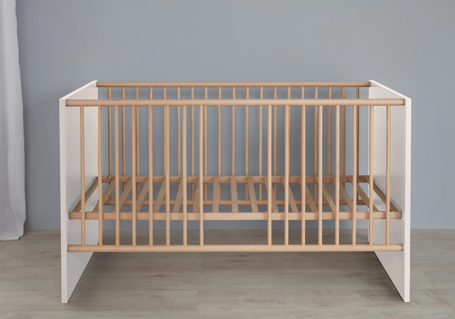 Babybed Mats | 144 X 78 X 83 Cm | Bruin-wit Decor 7 Babybed Mats | 144 X 78 X 83 Cm | Bruin-wit Decor - Afbeelding 5