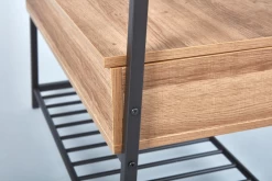 Schoenenbank Shoeplace Industrieel - Antraciet/eik -Songmics Winkel Naamloos 12 c8ea