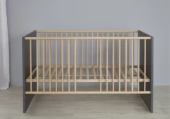 Babybed Mats | 144 X 78 X 83 | Grijs-bruin Decor -Songmics Winkel Naamloos e95f